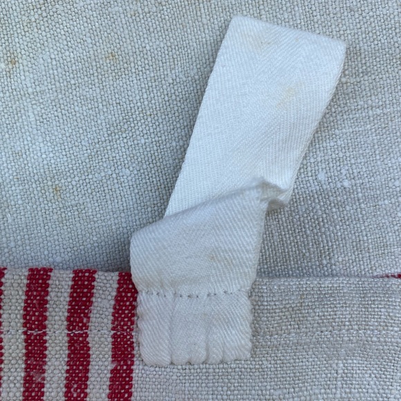 Vintage heavy Linen Towel Torchon 30.5x36 “MT” - Picture 4 of 8